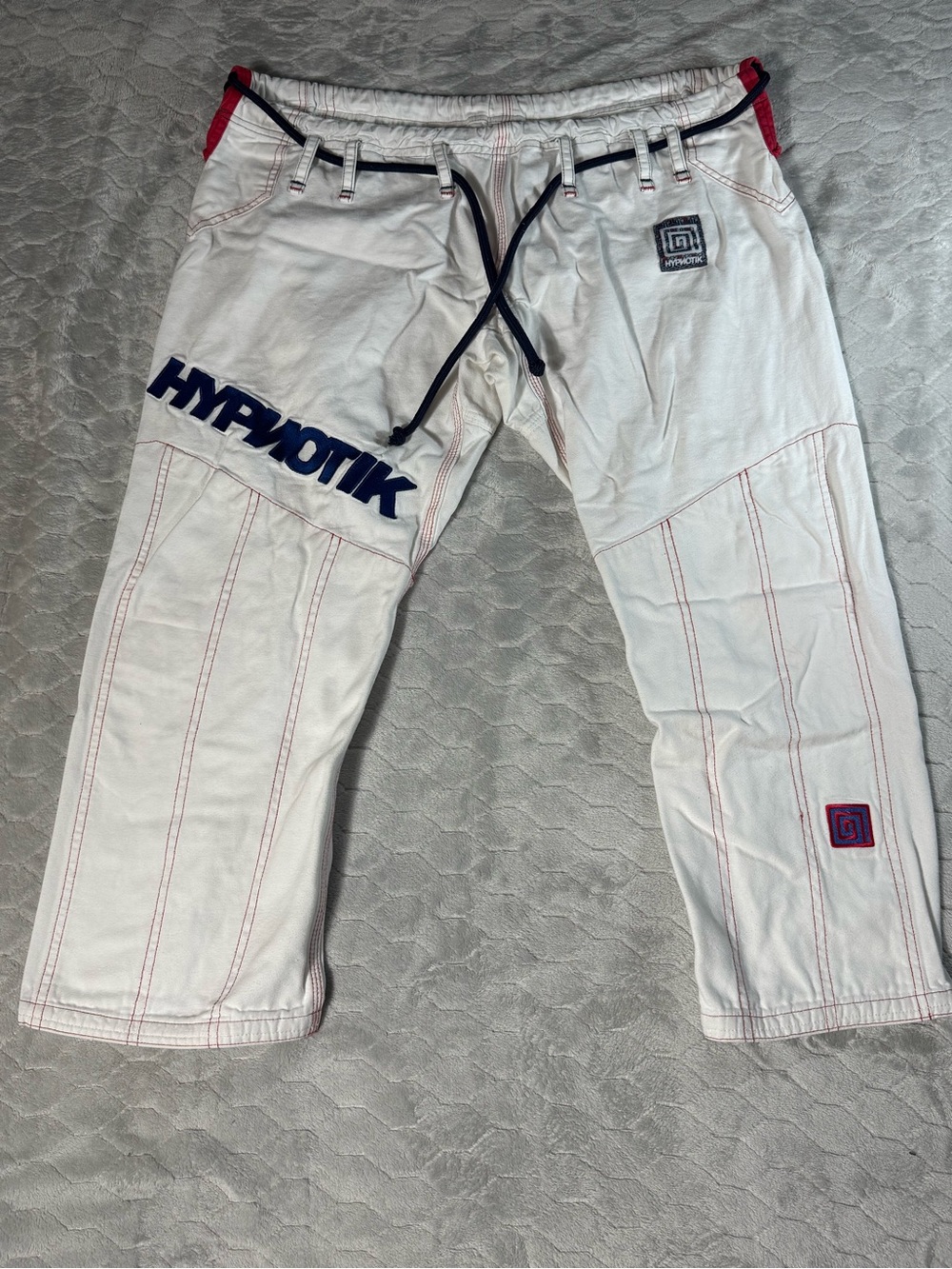 Hypnotik BJJ Gi Pants A2 White Brazilian Jiu Jitsu Grappling Training